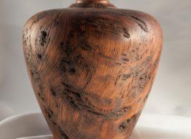 Custom Redwood Burl Urn