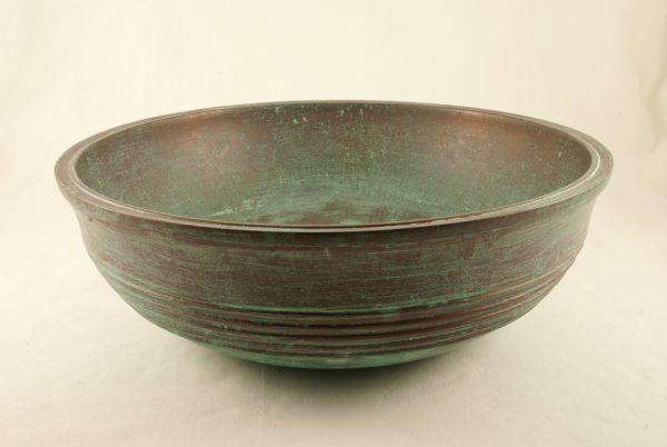 Oxidized Copper Maple Bowl