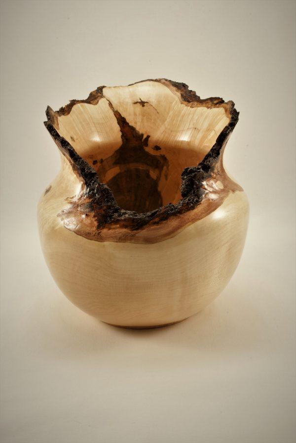 Hard Maple Burl Vase - Image 3