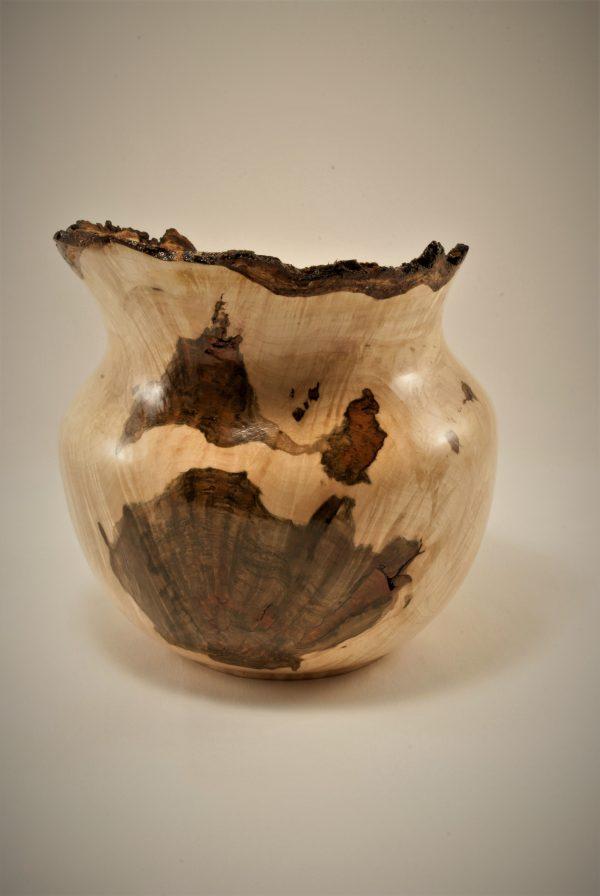 Hard Maple Burl Vase