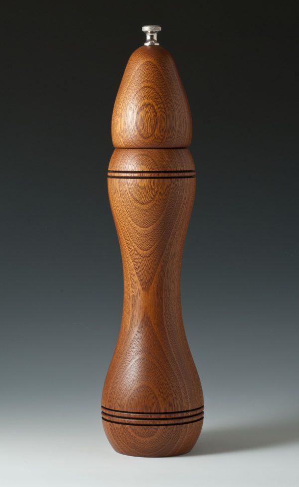 Mahogany Pepper Mill - Temporarily Unavailable on this site.  It is for sale at the Delaplaine Arts Center Gift Shop in Frederick, MD.  Contact Melanie Gettier, Visitors Services Manager ( 301-698-0656 ext. 107)