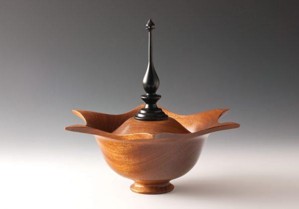 Mahogany Star Lidded Box