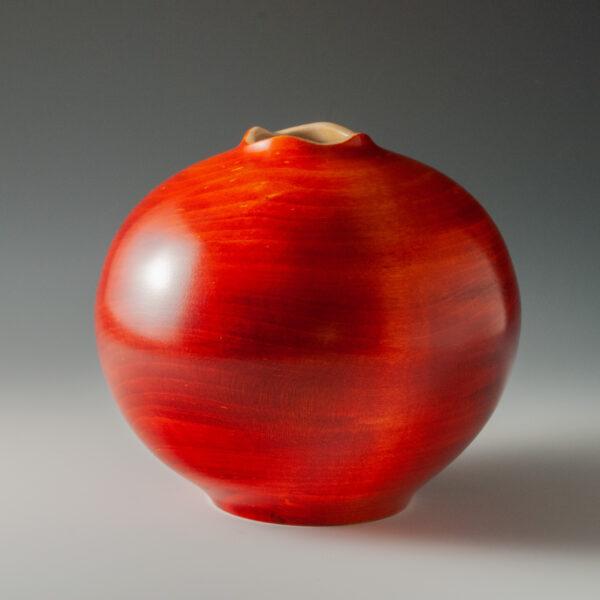 Sunburst Dyed Maple Vase