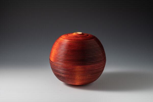 Sunburst Dyed Maple Vase
