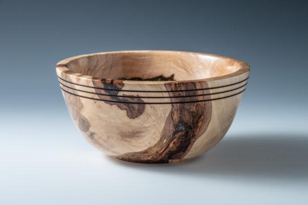 Hard Maple Burl Bowl