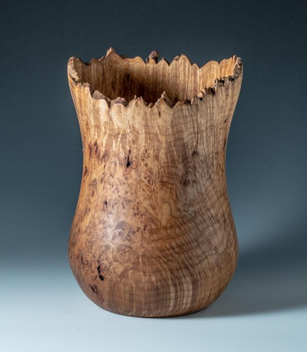 Maple Burl Natural Edge Vase
